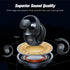 Out of Ear Open Earbuds Bluetooth Headphones, Hanging Earphones 5.4 Bluetooth Open Ear Headset for Outside Use, Air