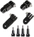 3-Way Adjustable Extension Pivot Arm Adapter Set for GoPro Hero Series, SJCAM, GeekPro