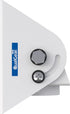 QG-PRO-PM-VCA-W Pro-AV Suspended Ceiling Adapter by QualGear, Adjustable Projector Accessory, White