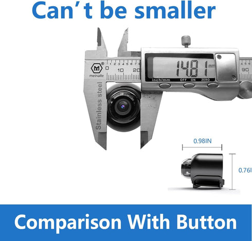 New Smallest Wireless WiFi Camera, HD1080P Security Camera, Portable Smart Baby Monitor with Video Recording Live Feed