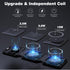 3 in 1 Wireless Charger for iPhone, Foldable Magnetic Mag-Safe Travel Charging Pad for iPhone 15 14 13 12 Pro Max