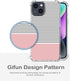 Stripes Case for iPhone 13/14, Hard PC+TPU Bumper Clear Protective Case Compatible with iPhone 13/14 6.1" - Minimal