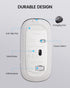 Rechargeable Bluetooth Mouse, Wireless (BT 5.1+2.4G) Silent Computer Mice for Laptop Desktop, MacBook, Windows, Mac OS