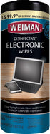 Weiman Disinfecting Electronic Cleaning Wipes, 30 Wipes for Keyboards, Tablets, E-readers, Smart Phones