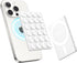 amBand Magnetic Suction Mirror Window Phone Holder, Sticky Grip Double Sided Mount for
