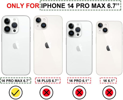 Compatible with iPhone 14 Promax Case Cute with Card Holder Slim Phone 14 Pro Max Wallet Cases for Women/Colorful Doodle Paws Dog Craws Footprints Animal Watercolor