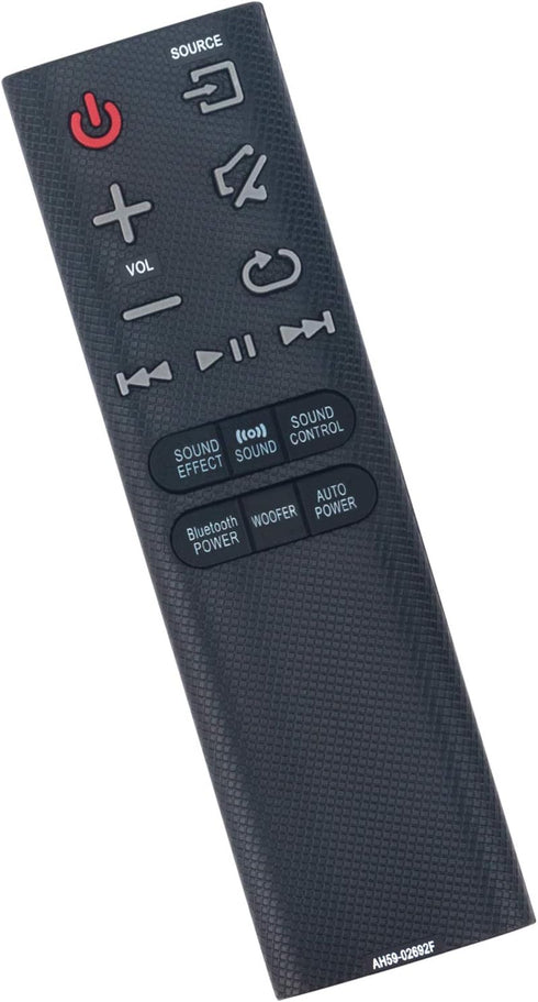 AH59-02692F AH59-02692E Replacement Remote Control for Samsung Soundbar HW-J430, HW-J355, HW-J551, and More