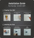 Cable Plate with Flexible Opening, 1-Gang, DATA COMM, Lite Almond, 45-0014-LA