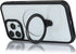Cavor iPhone 12 & 12 Pro MagSafe Case with Built-in Screen Protector & Stand - Black Protective Phone Case