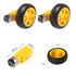 6 Sets 3V-12V 25000RPM 60PCS 2AA DC Motors Kit Mini Electric Hobby Motor with Plastic Gears, TT Motor, Battery Holder