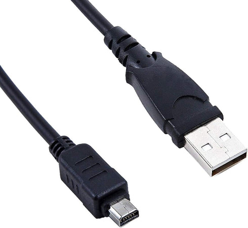 USB Data + Battery Power Charger Cable for Olympus Camera SZ-12