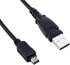 USB Data + Battery Power Charger Cable for Olympus Camera SZ-12