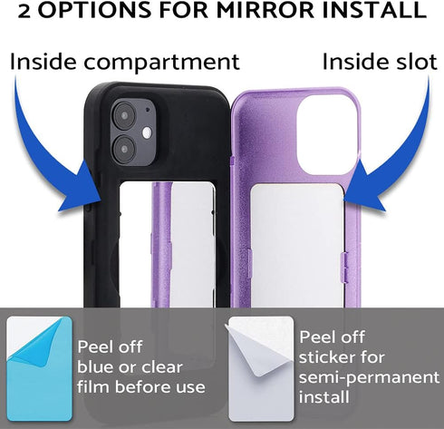 TORU CX PRO Wallet Case for iPhone 12 Mini, Shockproof Heavy Duty Cover with Hidden Card Holder