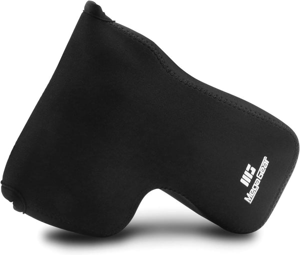 MegaGear MG1556 Ultra Light Neoprene Camera Case for Canon EOS Ra, RP, R (24-105mm) - Black