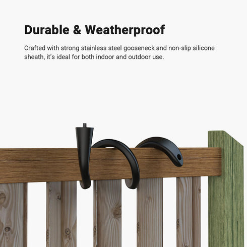 Holicfun Flexible Twist Mount for Indoor/Outdoor Security Cameras, Compatible with Ring, Blink, Eufy, and More