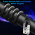 6 150 RJ45 Adoreen Cat Ethernet Cable Ft-Black, Outdoor & Indoor Snagless Long Round Network Cable, POE, Soft Flexible