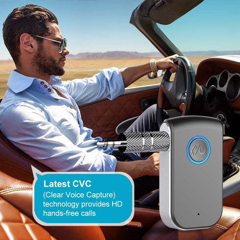 Senkiila Car,3.5mm Bluetooth AUX Adapter for Wireless Receiver AUX Bluetooth Car Adapter,Hands-Free Call for Cars