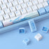 Hyekit 137 Set PBT Keycaps Keys Melody of The Sea Keycap Dye-Sublimation Cute Keycaps XDA Profile for Cherry Gateron MX
