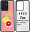 5PCS Sublimation Blanks Phone Case for Samsung Galaxy S21 Ultra 5G (2021), 2 in 1 Soft Rubber TPU DIY Cover