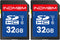 elecacc 32GB SD Card, 2 Pack SDHC Memory Cards UHS-I U1 Class 10