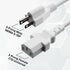 THE CIMPLE CO 15 3 C13 5-15P C13 320-15 (4 FT - Prong AC Power Cable for Computer, Medical, Server, & Desktop - Power