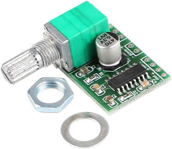 HiLetgo Mini 3W+3W DC 5V Audio Amplifier, Dual-Channel PAM8403 Stereo Power Amp Module for DIY Portable
