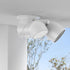 XLTTYWL Nest Flood Light Camera Outdoor Eave Mount Bracket, ABS Protective Case for Google Nest Cam with Floodlight