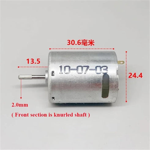 QMXQEUBW 1pc RK-370PH-5030 370 3V 5V 6V 7.4V 30000RPM 24mm Mini Motor High Speed Large Micro Electric Motor DIY Car