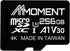 MMOMENT 256GB Micro SDXC Card, MM13 Jolly, A1, UHS-I, U3, V30, Class 10