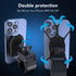 Bike Phone Holder Socket Mount for Treadmill Handlebar, Motorcycles, Scooters, Compatible with Phones 3.7" to 7"