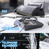 RJ11 6P4C Pass Through Connectors, 25 Pieces Pack, Male Plug for Telephone Line Cable, AV00501