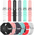 E ECSEM Bands for TORJALPH 1.69'' Smart Watch, Colourful Replacement Wristbands, Quick Release Silicone Strap