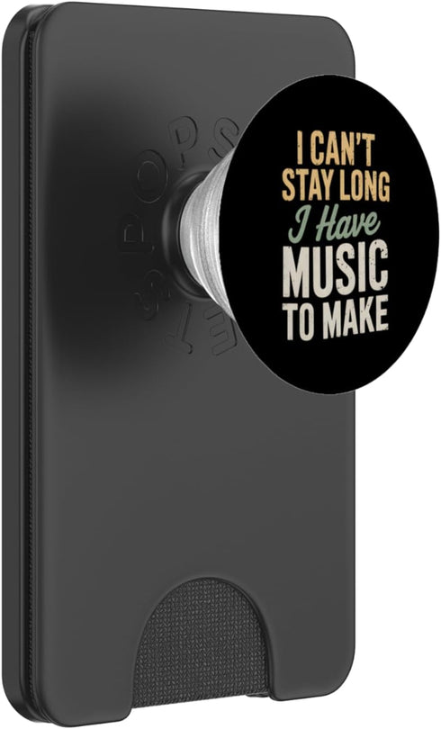 Musician Music Producer Songwriter Joke Humor Funny Musician Music Producer Songwriter Men Women Kids PopSockets PopWallet for MagSafe