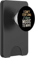 Musician Music Producer Songwriter Joke Humor Funny Musician Music Producer Songwriter Men Women Kids PopSockets PopWallet for MagSafe