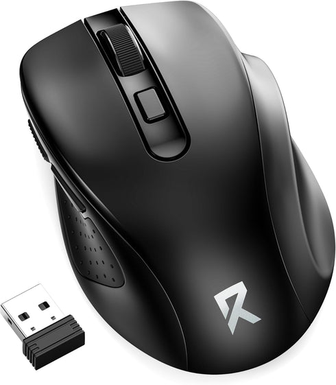 Redragon Wireless Mouse BT5.0/3.0 & 2.4G, 6 Buttons, 5 Level 4000DPI Bluetooth Mouse,