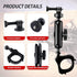 MAIKER Off Road UTV ATV Camera Mount, Compatible with GoPro, 1.75-2 inch Roll Bar, Aluminum Alloy, Easy Installation,