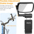 ULANZI Smartphone Selfie Mirror Phone Holder Clip Mount for iPhone 16 15 14 13 12 Pro Max Mini, Vlogging Accessories