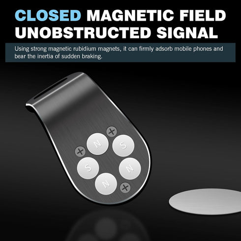 Shakas 2 360 PCS Mobile Phone Navigation Magnetic Bracket, Degrees Rotation Adsorption-type Vehicle Air Vent Navigation