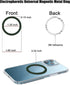 4PCS Magnetic Wireless Charger Universal Metal Rings for MagSafe-Compatible Charger on iPhone 12-14 Pro/Max/Mini