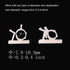Viaky 30 Pieces White Adjustable Cable Clips, Self-Adhesive Desk Organizer for Nylon Wire Management