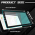 Lecctso 9inches) Car Navigation Screen Protector, Car Screen Tempered Glass Protector, Car Touchscreen Protector, Car