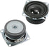 Fielect 2Pcs DIY Magnetic Speaker, 3W 4 Ohm Full Range Stereo Woofer Replacement for Arduino, 52mm Diameter