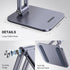 UGREEN Magnetic Phone Stand Compatible with MagSafe, Adjustable Ergonomic Design for iPhone 15 14 13 12 Pro Max, Grey