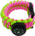 USB Flash Drives Sport Bracelet for Travel Companion, Outdoor Sports Lovers (8GB Pink-Yellow)