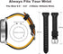 JOYOZY Compatible with Samsung Galaxy Active 2 Watch Band, Genuine Leather for Galaxy Watch 40mm 44mm