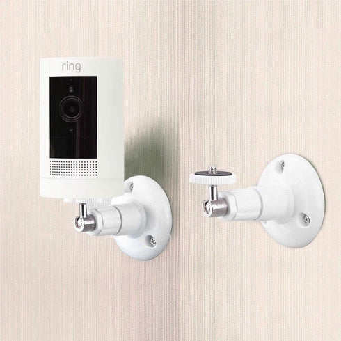 Wall Mount for Ring Indoor Cam (1st Gen) and Ring Stick Up Cam - 360 Degree Adjustable Mount Bracket for Security