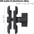 Double Socket Arm (2.4" Length) for 17mm Ball Head Adapter, Compatible with 17mm Ball Car Phone Holder
