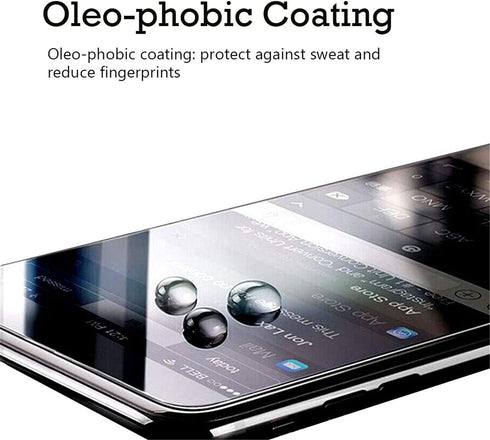 3 Pack Tempered Glass Film for Koobee K100 SL004T Screen Protector, Case Friendly, HD Clear, Anti-Fingerprints, Scratch
