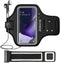 JEMACHE Galaxy Note 20, 20 Ultra Armband - Water Resistant Gym Running Workouts Arm Band Case with Key Holder (Black)