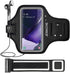 JEMACHE Galaxy Note 20, 20 Ultra Armband - Water Resistant Gym Running Workouts Arm Band Case with Key Holder (Black)